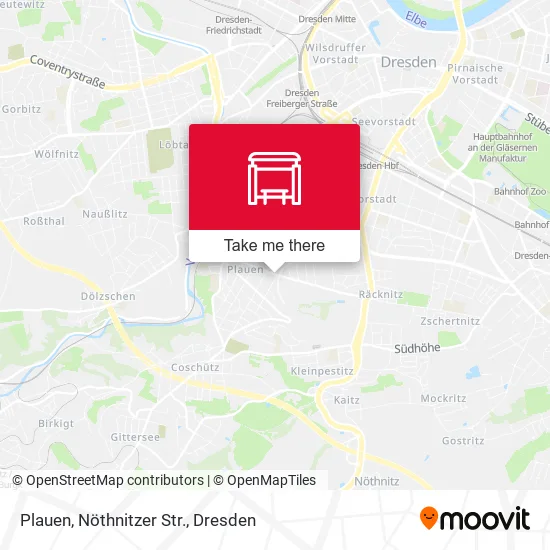 Карта Plauen, Nöthnitzer Str.