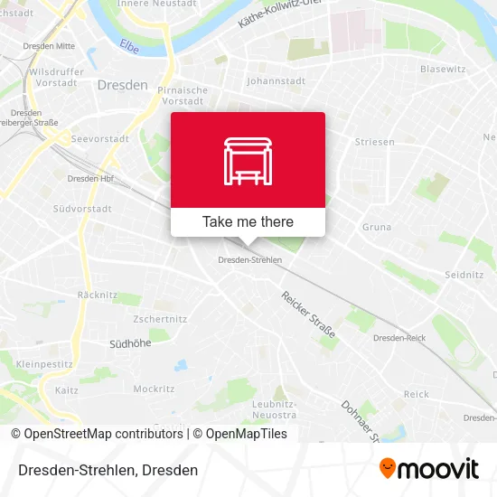 Карта Dresden-Strehlen