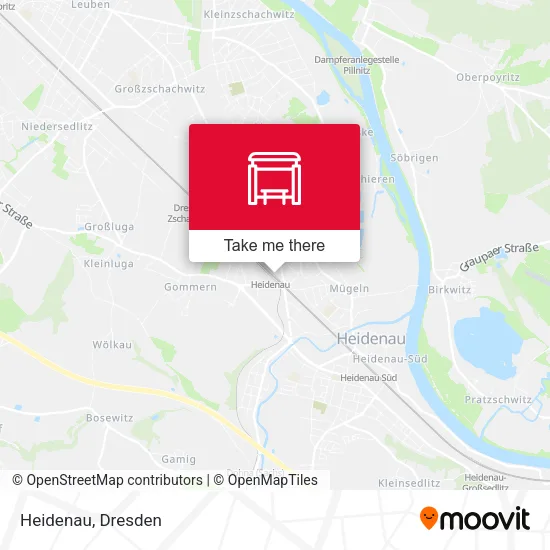 Карта Heidenau