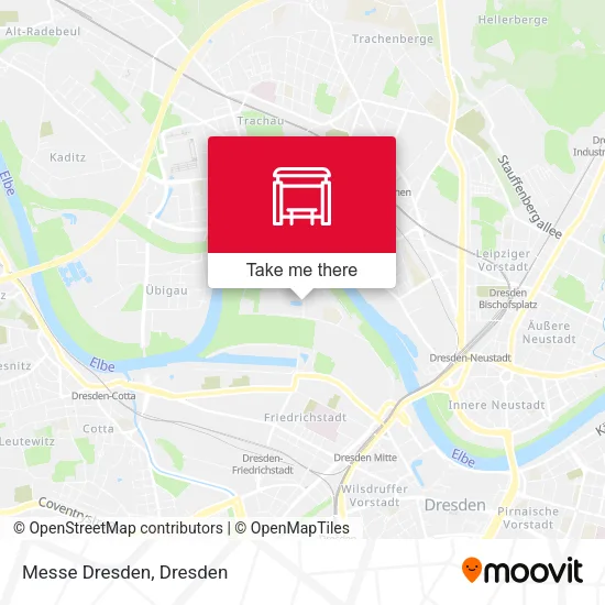 Карта Messe Dresden