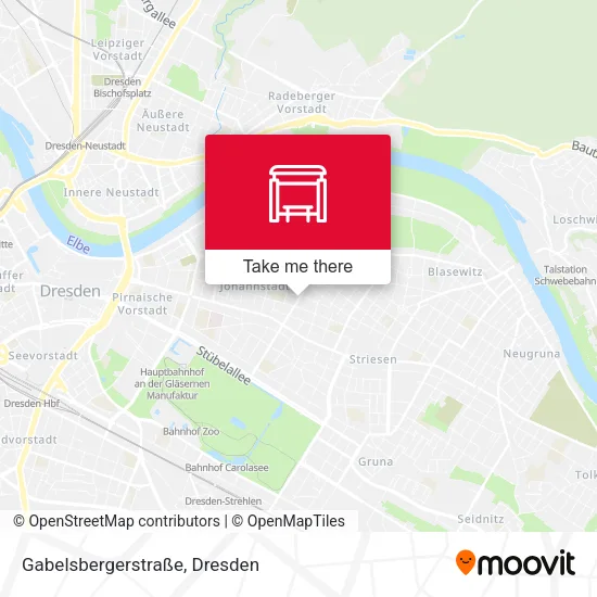 Карта Gabelsbergerstraße