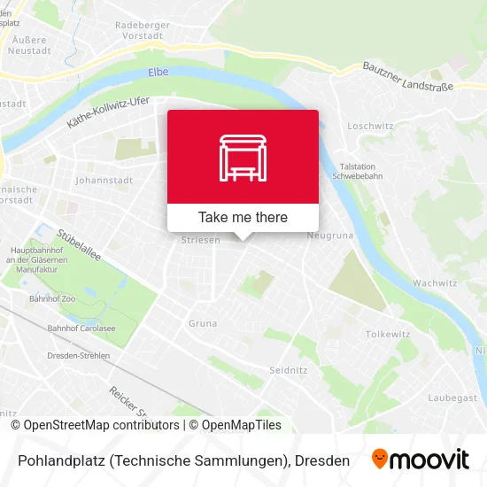 Карта Pohlandplatz (Technische Sammlungen)