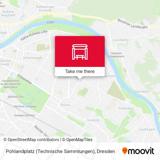 Карта Pohlandplatz (Technische Sammlungen)