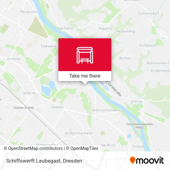 Карта Schiffswerft Laubegast