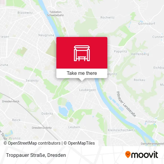 Карта Troppauer Straße