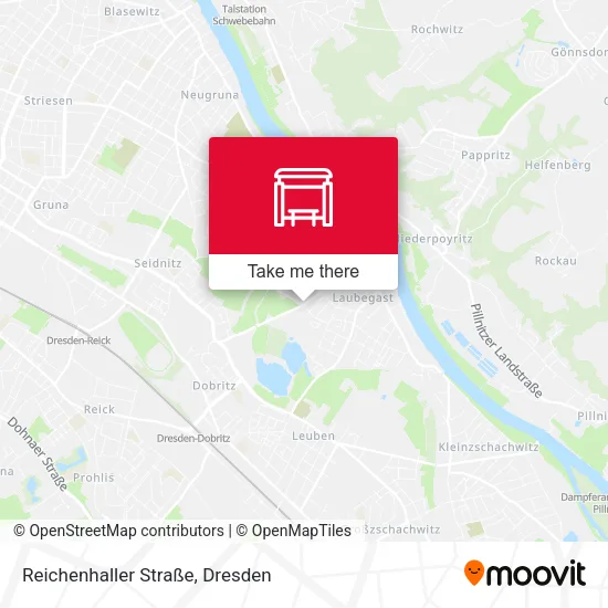 Карта Reichenhaller Straße