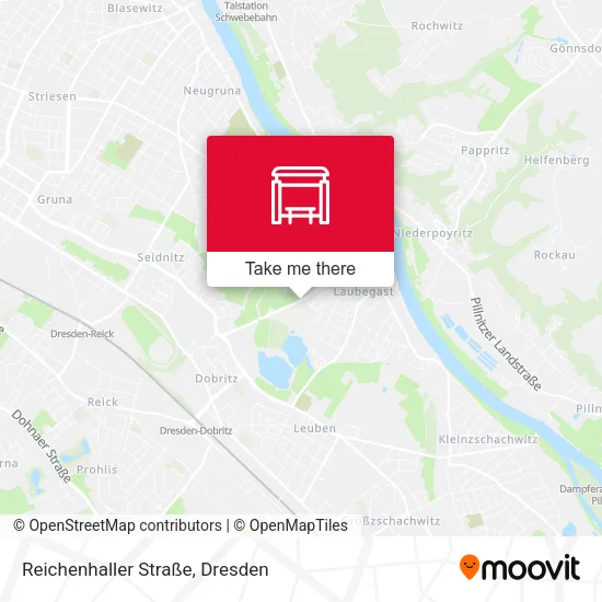 Карта Reichenhaller Straße