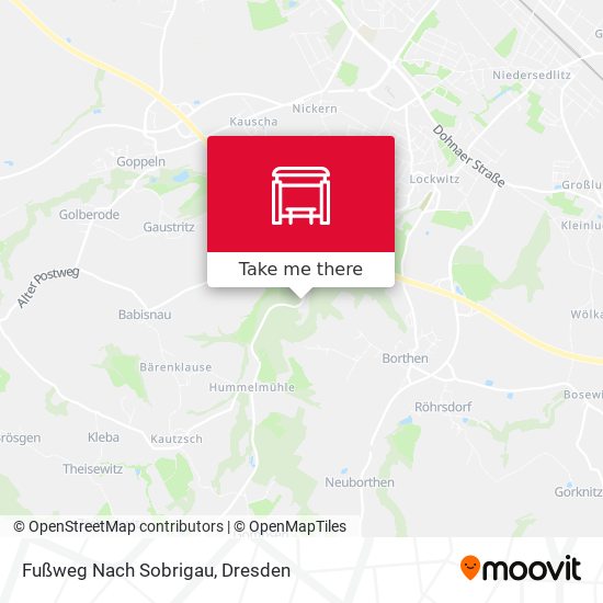 Fußweg Nach Sobrigau map