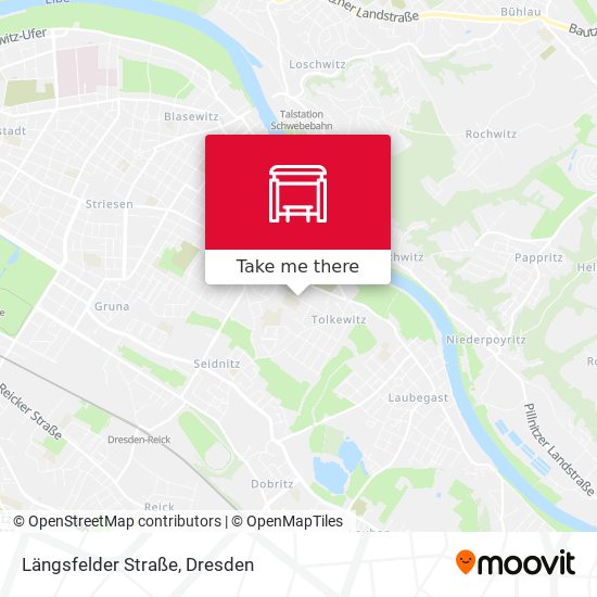 Längsfelder Straße map