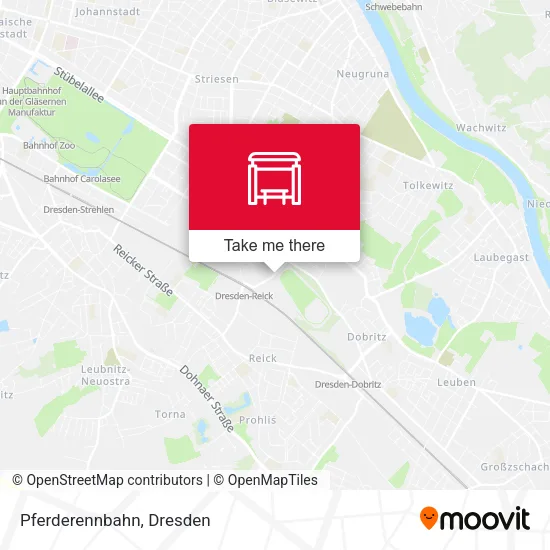 Карта Pferderennbahn