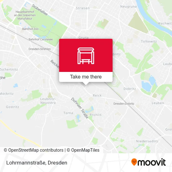 Карта Lohrmannstraße