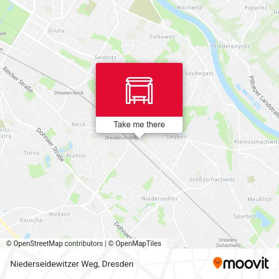 Карта Niederseidewitzer Weg