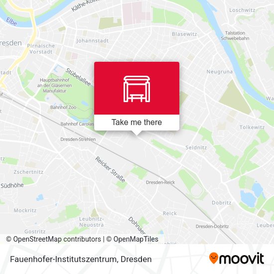 Карта Fauenhofer-Institutszentrum