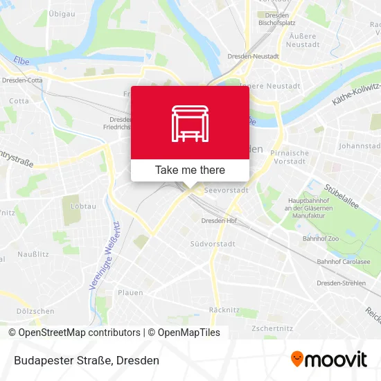 Карта Budapester Straße