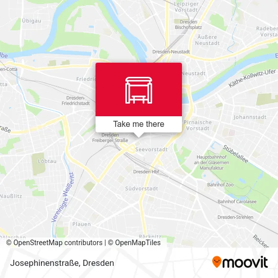 Карта Josephinenstraße