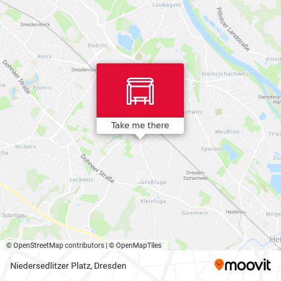 Niedersedlitzer Platz map
