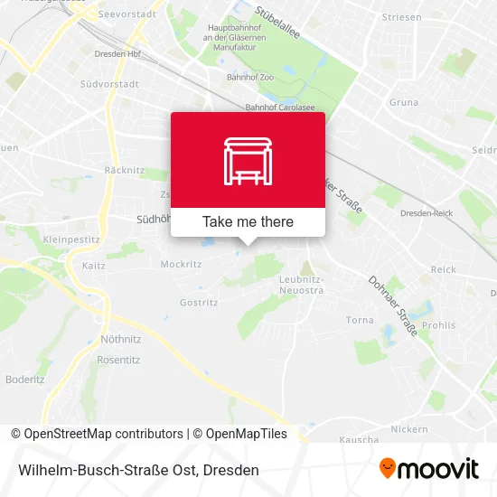 Карта Wilhelm-Busch-Straße Ost