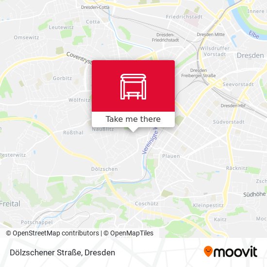 Dölzschener Straße map