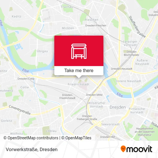 Карта Vorwerkstraße