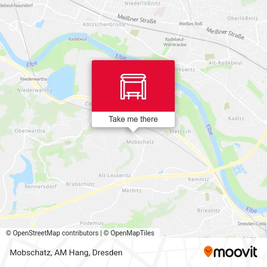 Карта Mobschatz, AM Hang