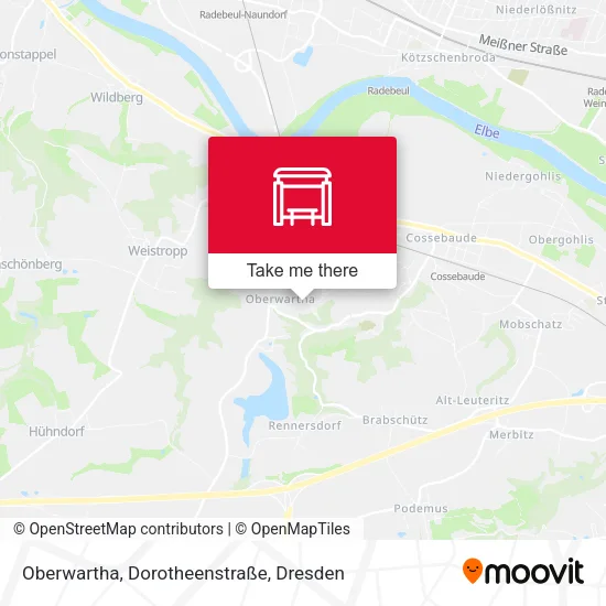 Oberwartha, Dorotheenstraße map