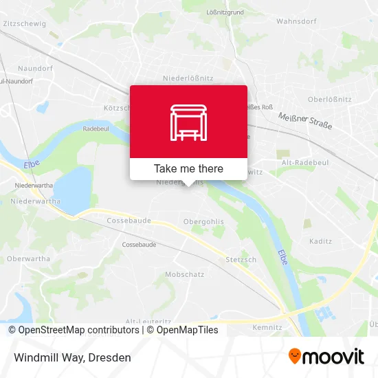 Windmühlenweg map