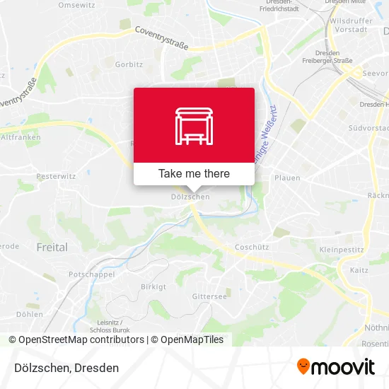 Карта Dölzschen
