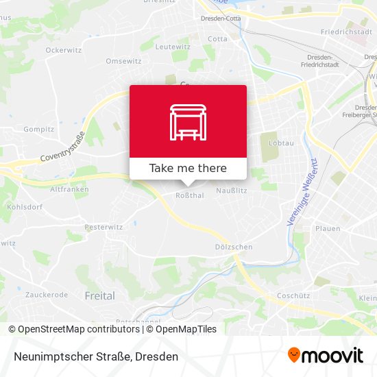 Neunimptscher Straße map