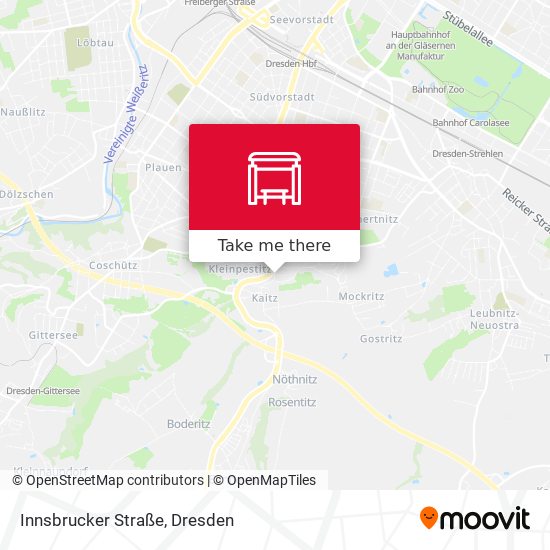 Innsbrucker Straße map