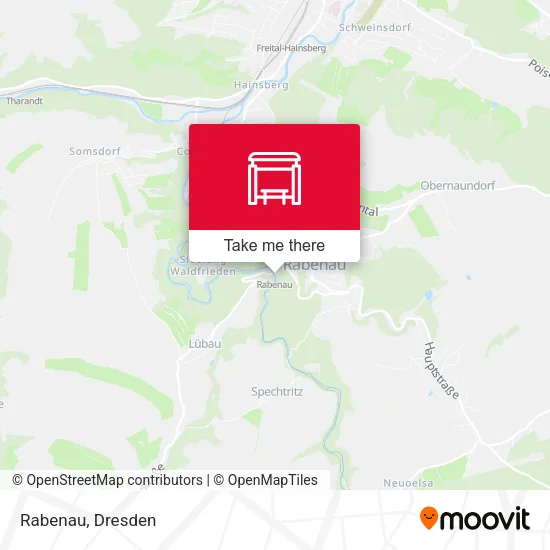 Карта Rabenau