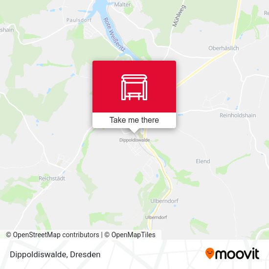 Карта Dippoldiswalde