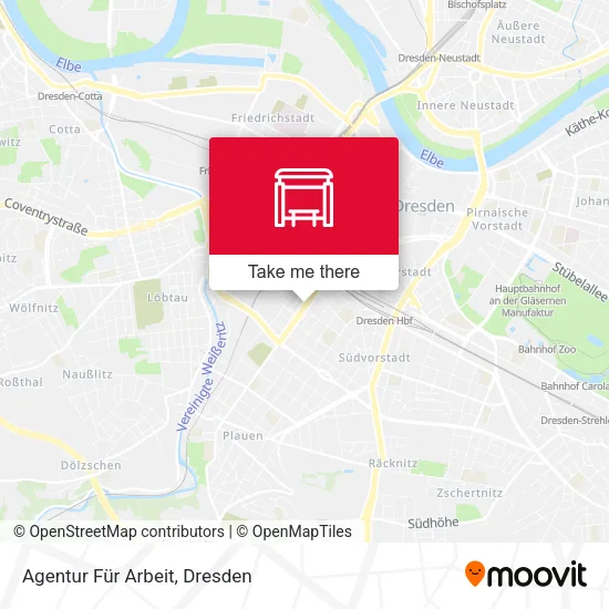 Agentur Für Arbeit map