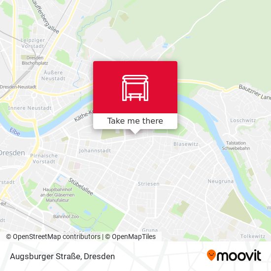Augsburger Straße map