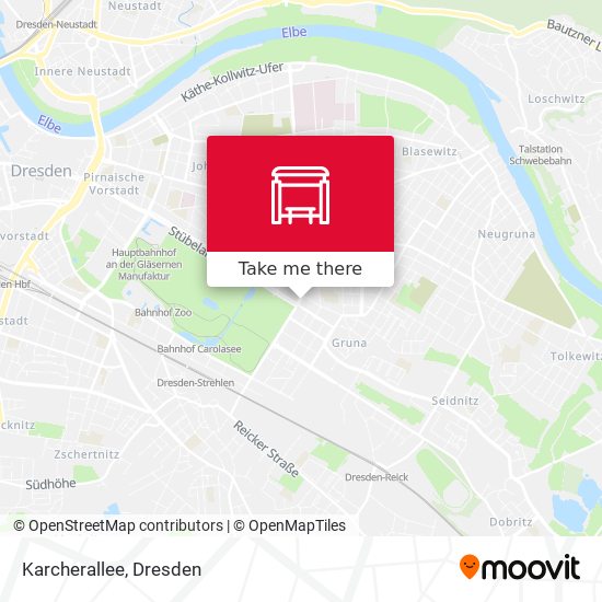 Karcherallee map