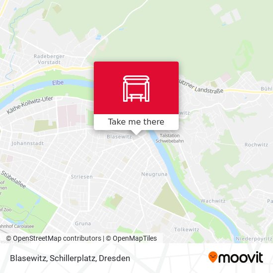 Blasewitz, Schillerplatz map