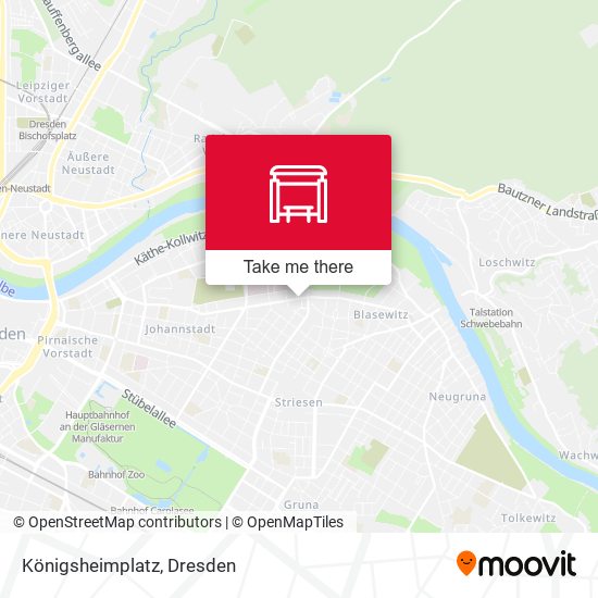 Königsheimplatz map