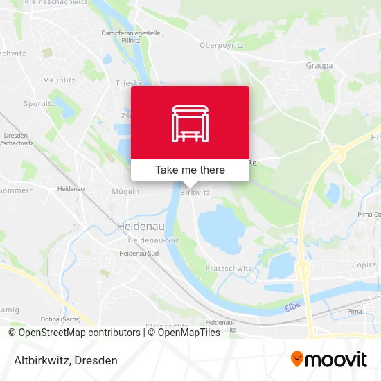 Карта Altbirkwitz