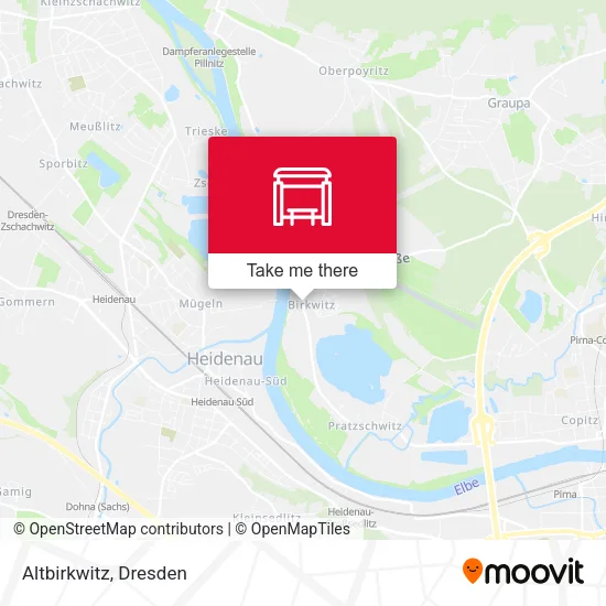 Altbirkwitz map