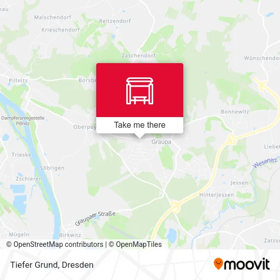 Карта Tiefer Grund