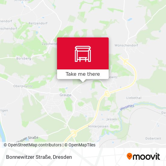 Bonnewitzer Straße map