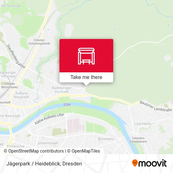 Карта Jägerpark / Heideblick