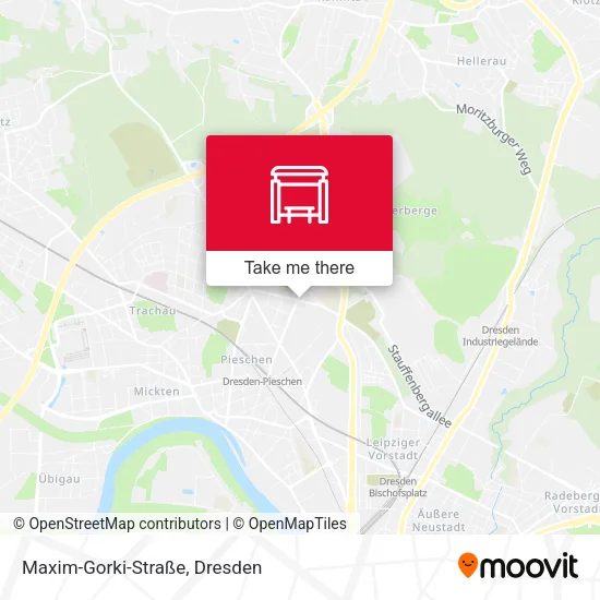 Maxim-Gorki-Straße map