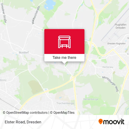 Elsterweg map