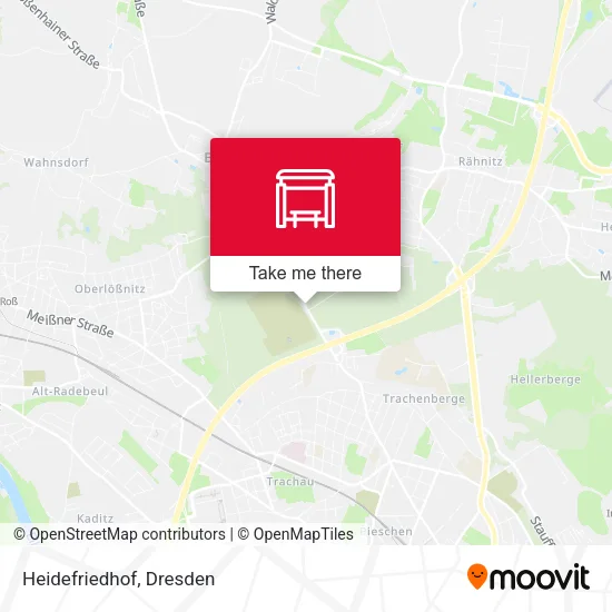 Карта Heidefriedhof