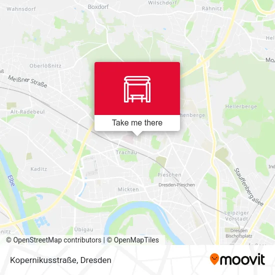Карта Kopernikusstraße