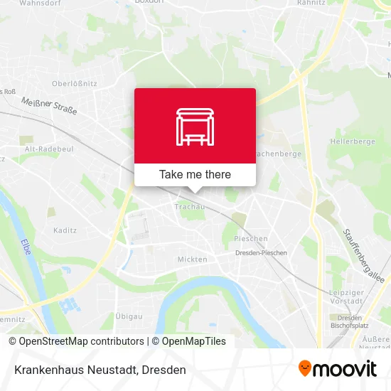 Карта Krankenhaus Neustadt
