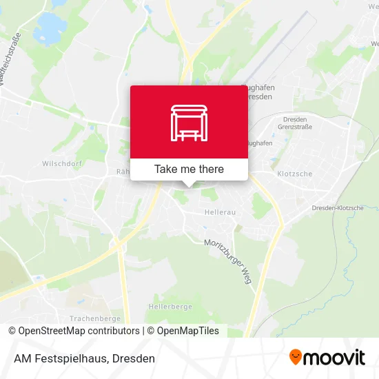 Карта AM Festspielhaus