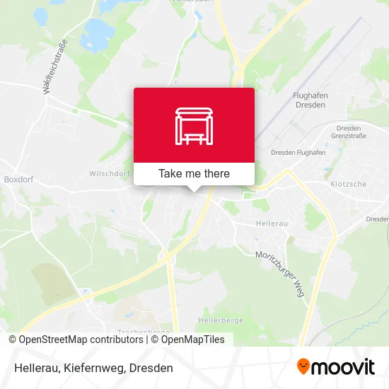 Hellerau, Kiefernweg map