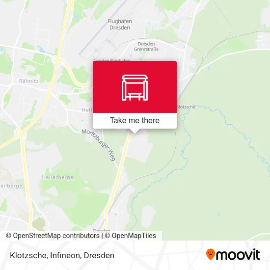 Klotzsche, Infineon map