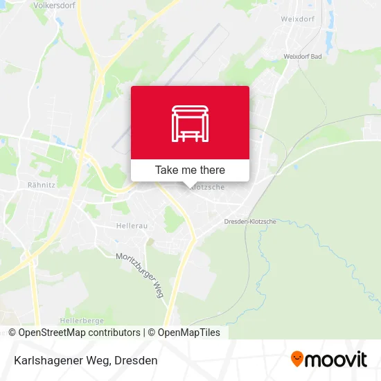 Карта Karlshagener Weg